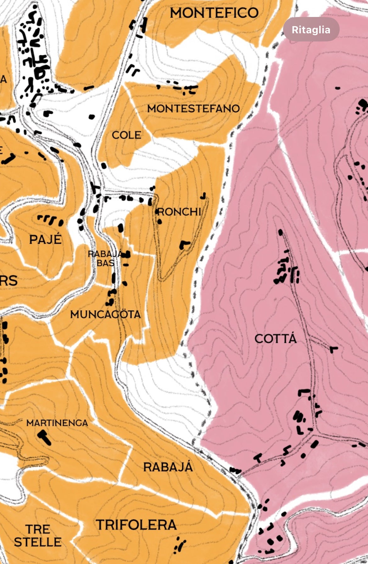 Poster “VinMap” Barbaresco