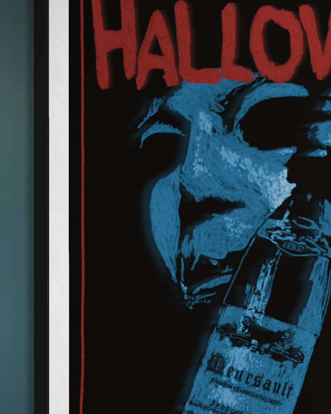 “Hallovin” poster