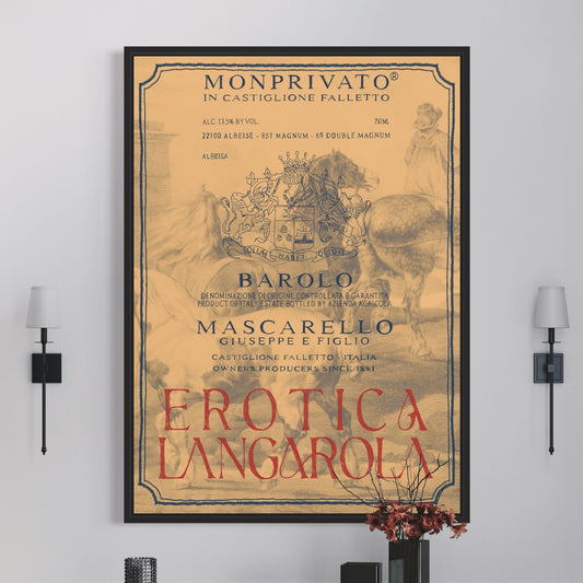Poster “Erotica Langarola”
