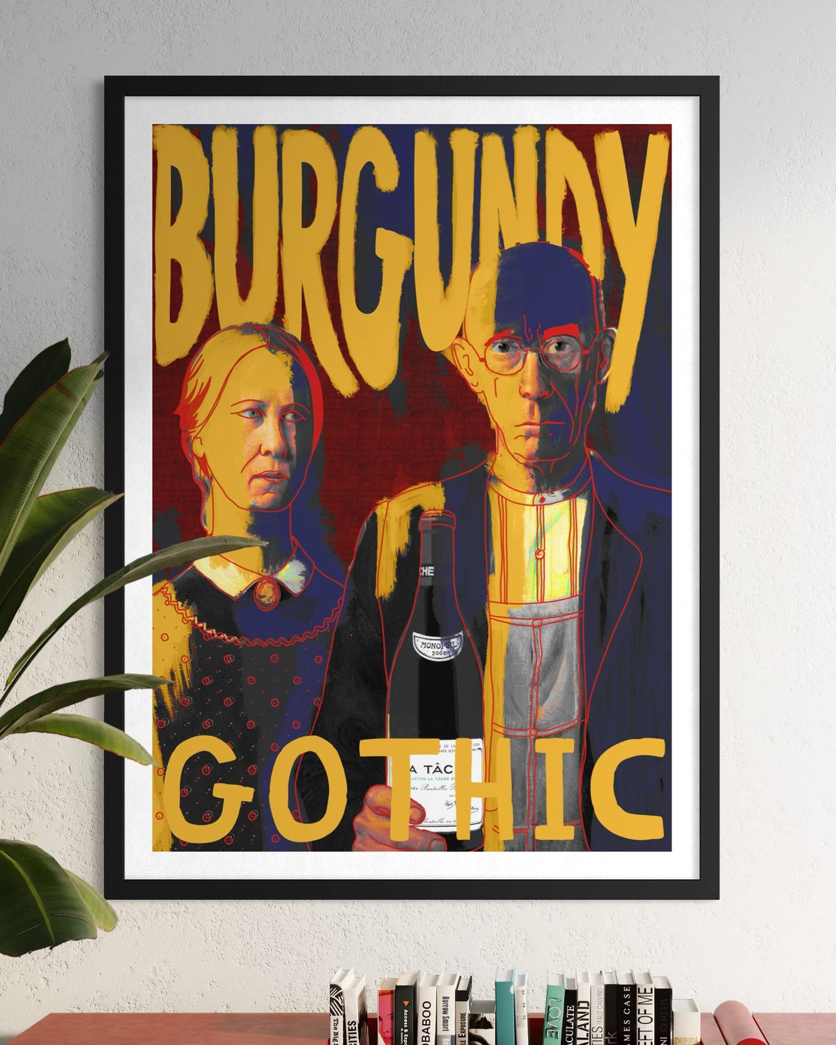 Poster “ Burgundy Gothic”
