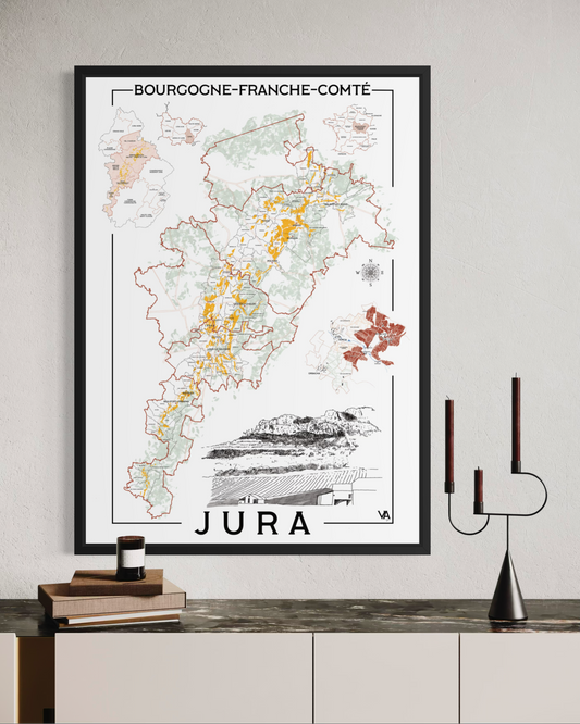 Poster “VinMap” Jura
