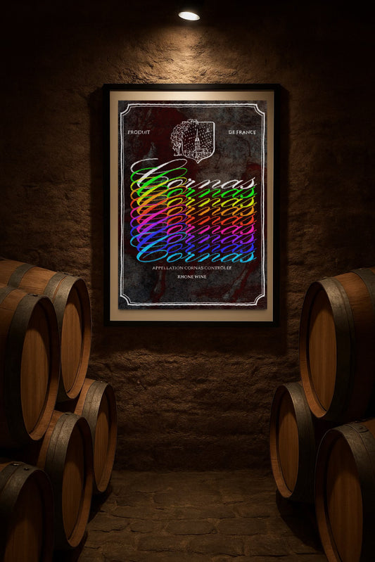 Poster “ Cornas rainbow”