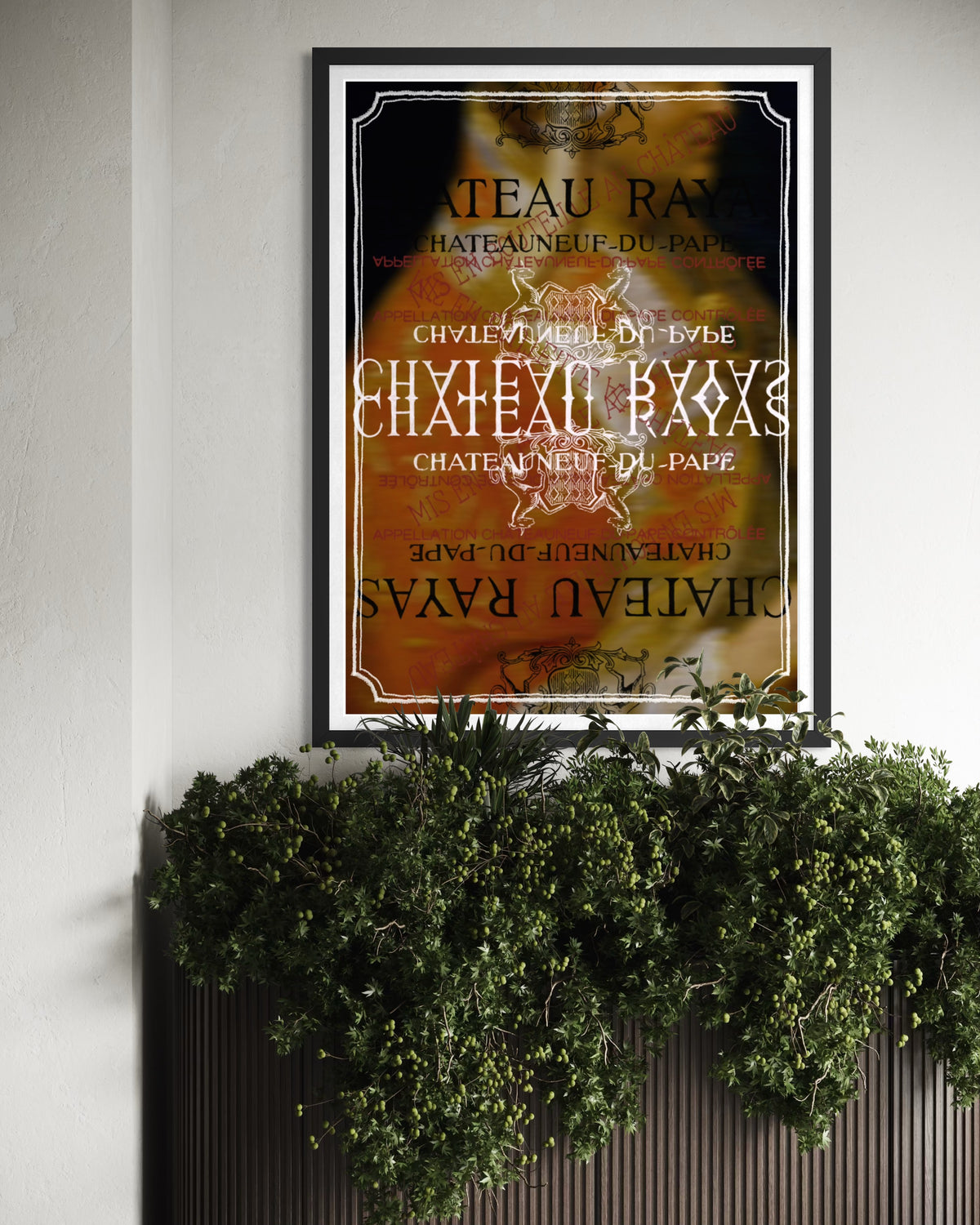 Poster “Rayas Pope”