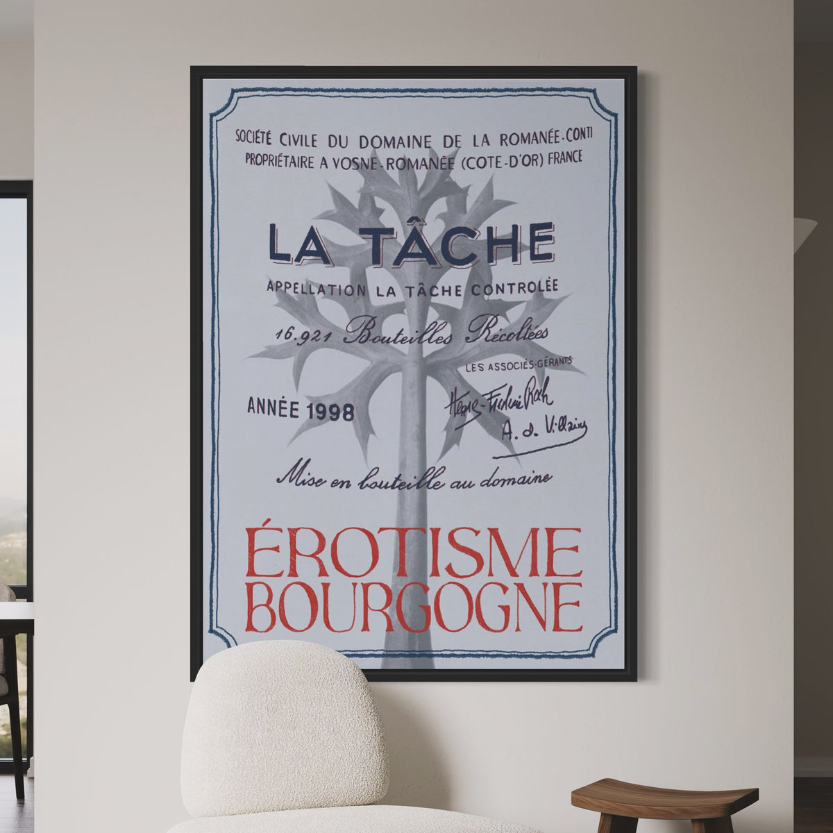 Poster “Erotisme Bourgogne”